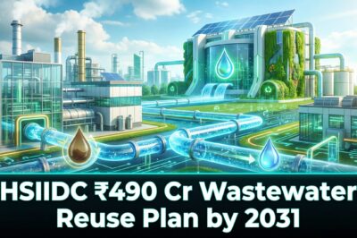 HSIIDC की दूरदर्शी अपशिष्ट जल पुन: उपयोग रणनीति: 2031 तक IMT मानेसर में स्थायी जल समाधान में अग्रणी।