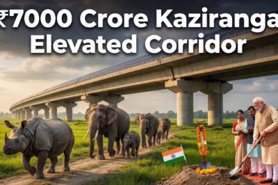 प्रकृति के रास्ते की सुरक्षा: काजीरंगा एलिवेटेड वाइल्डलाइफ कॉरिडोर प्रोजेक्ट