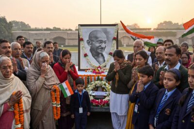 देश आंसुओं में: भारत में महात्मा गांधी को शहीद दिवस पर पहले जैसा सम्मान पहले कभी नहीं मिला!