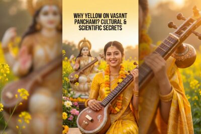 पीली चमक का अनावरण: वसंत पंचमी पर पीला क्यों पहचानते हैं?