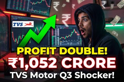 टीवीएस मोटर का बड़ा धमाका: Q3 प्रॉफिट डबल हो गया कर ₹1,052 करोड़ पाहुंच गया- निवेशकों को झटका!