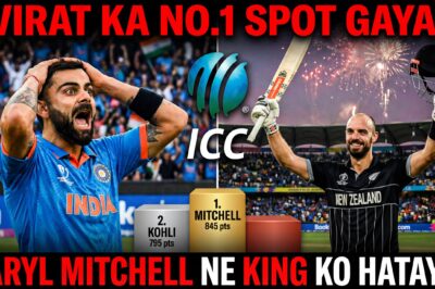 विराट कोहली का नंबर 1 स्पॉट गया! डेरिल मिचेल ने कैसे हटाया किंग को आईसीसी वनडे रैंकिंग से